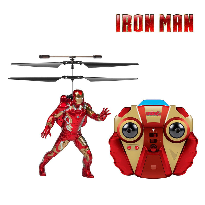 Helicóptero de Controle Remoto Marvel – Spider-Man, Hulk e Iron Man