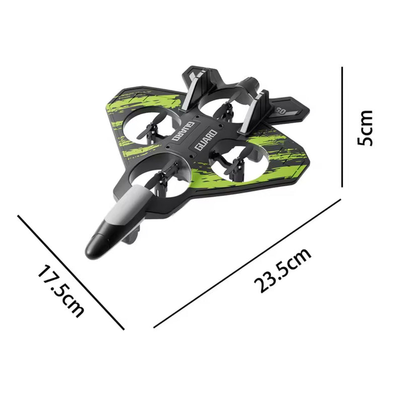Avião de controle remoto TOP GUN TURBO 2.4g rádio