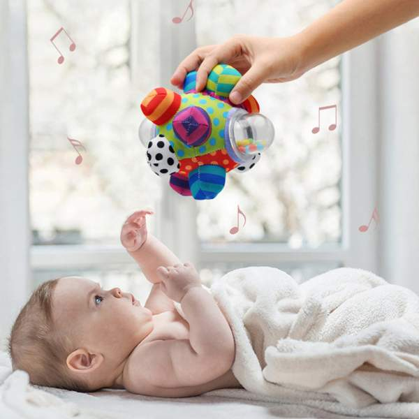 Bola Chocalho com Extremidades Sensorial