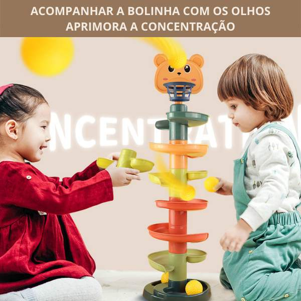 Brinquedo Pista Espiral Montessori