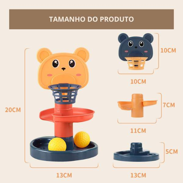 Brinquedo Pista Espiral Montessori