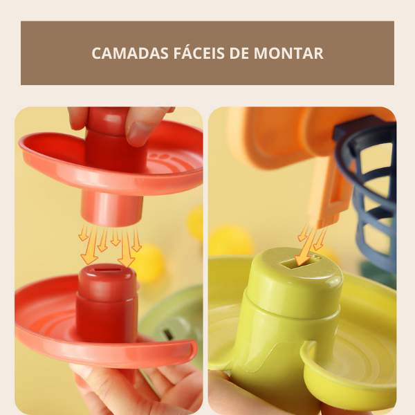 Brinquedo Pista Espiral Montessori