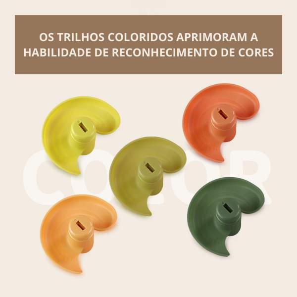 Brinquedo Pista Espiral Montessori