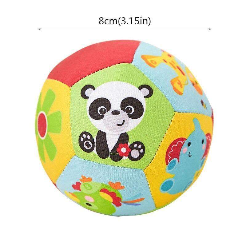 Brinquedo Bola de Tecido Chocalho Soft | 3-12 Meses