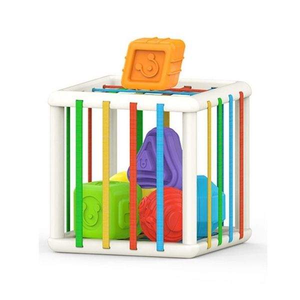 Brinquedo de Encaixe Educativo Montessoriano p /Bebê | 12-36 Meses