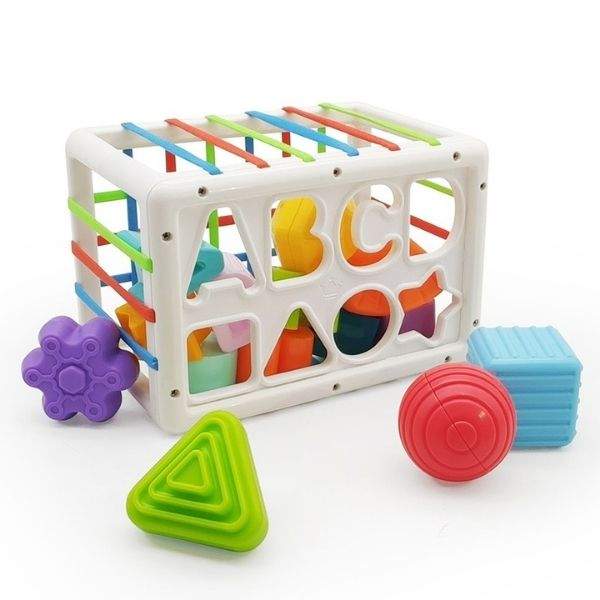 Brinquedo de Encaixe Educativo Montessoriano p /Bebê | 12-36 Meses