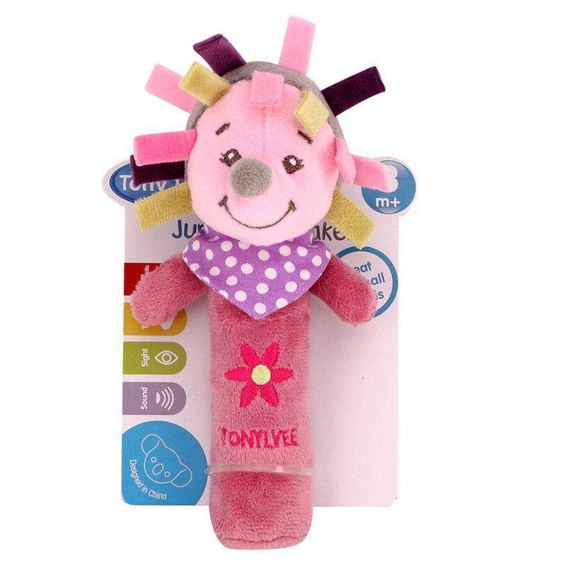 Brinquedo de Pelúcia de Mão Chocalho | 3-12 Meses