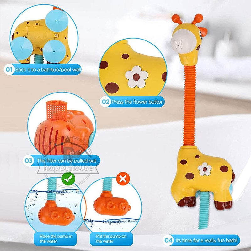 Chuveirinho Mágico Brinquedo de Banho p/ Bebê | 0-36 Meses